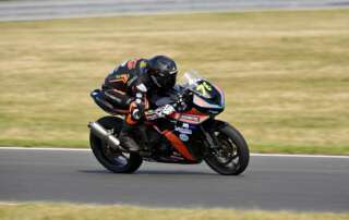 An image of Rhys Stephenson, at Snetterton.
